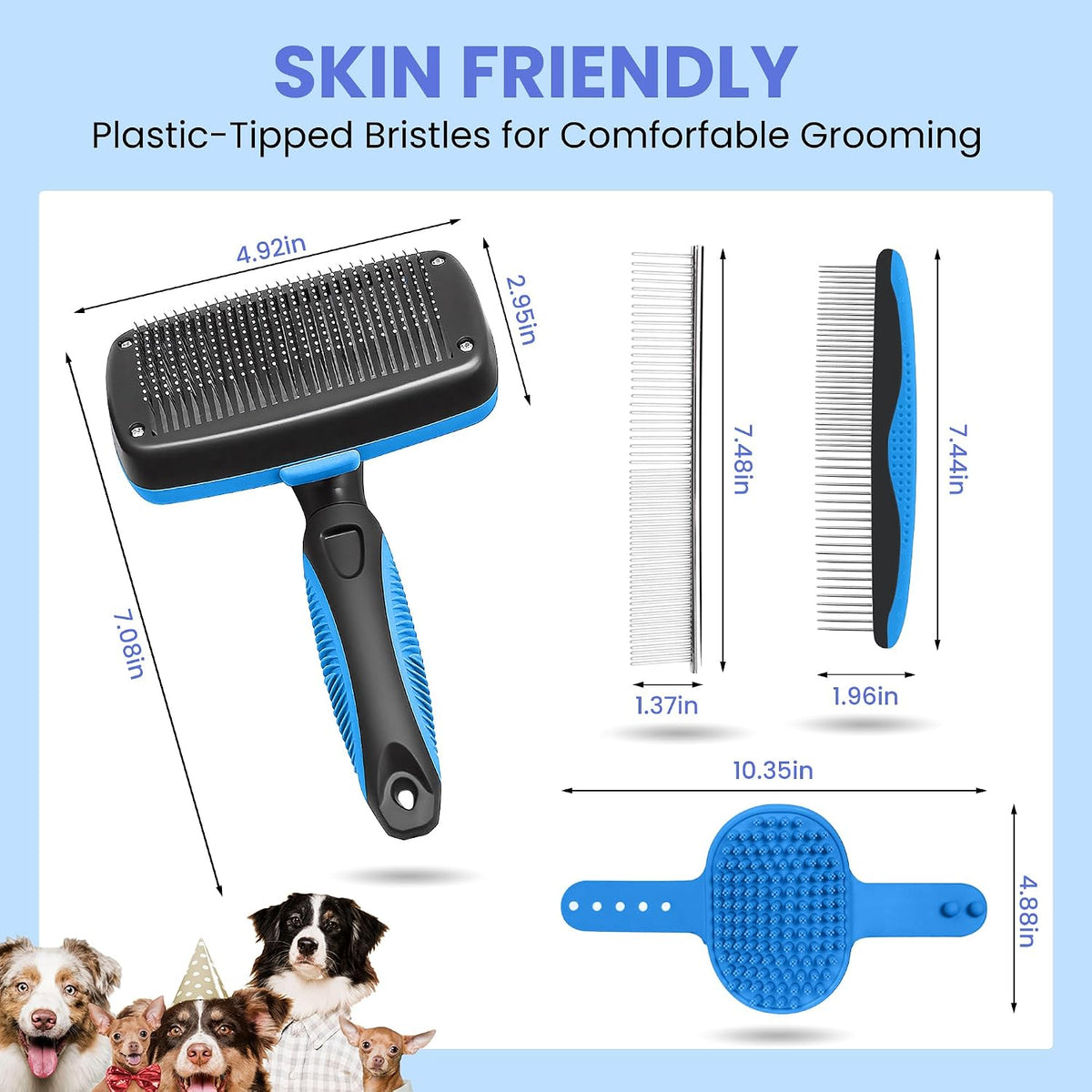 AUSRKI 5-in-1 Pet Grooming Kit