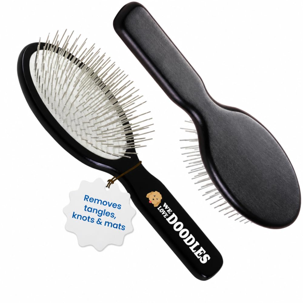 We Love Doodles Beech-Wood Pin Brush