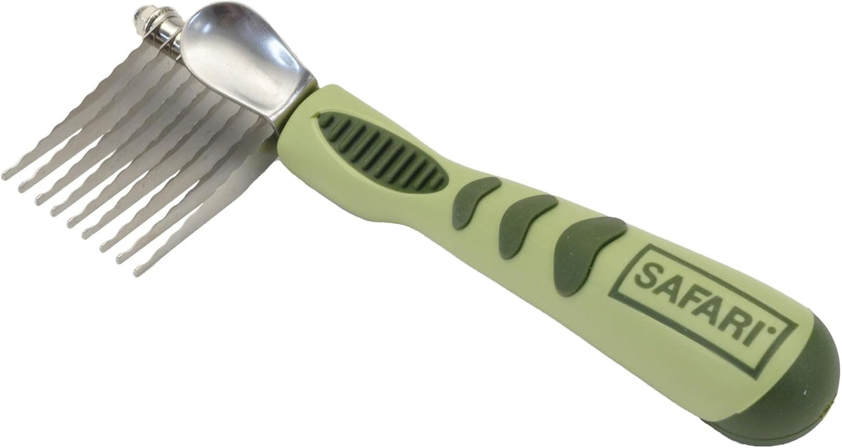 Coastal Safari Stainless-Steel De-Matting Comb