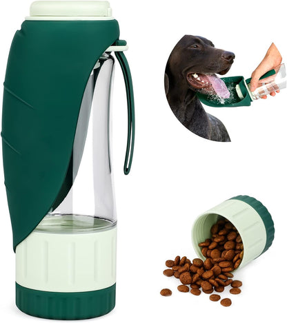 TIOVERY 12 oz Pet Water Bottle and Food Container