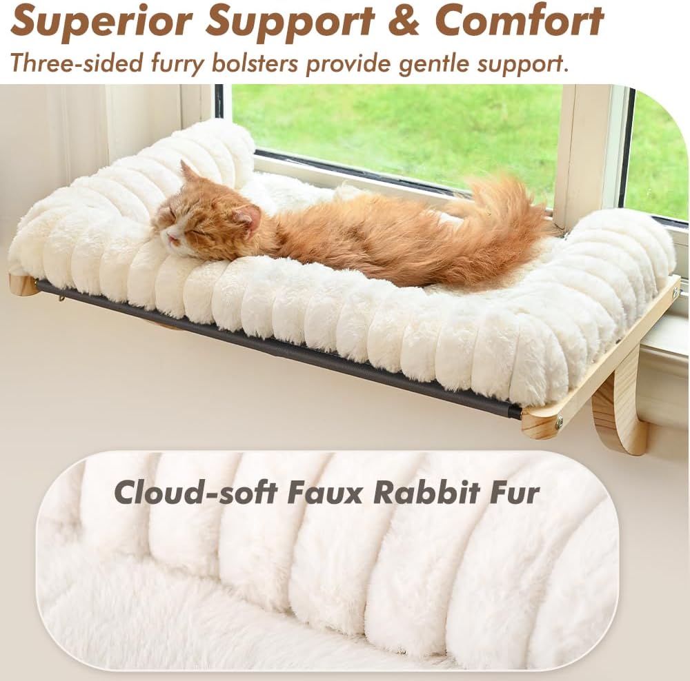 valigogo Cat Window Perch, Large