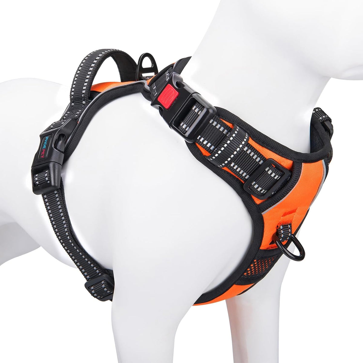 PHOEPET Medium Reflective Dog Vest Harness