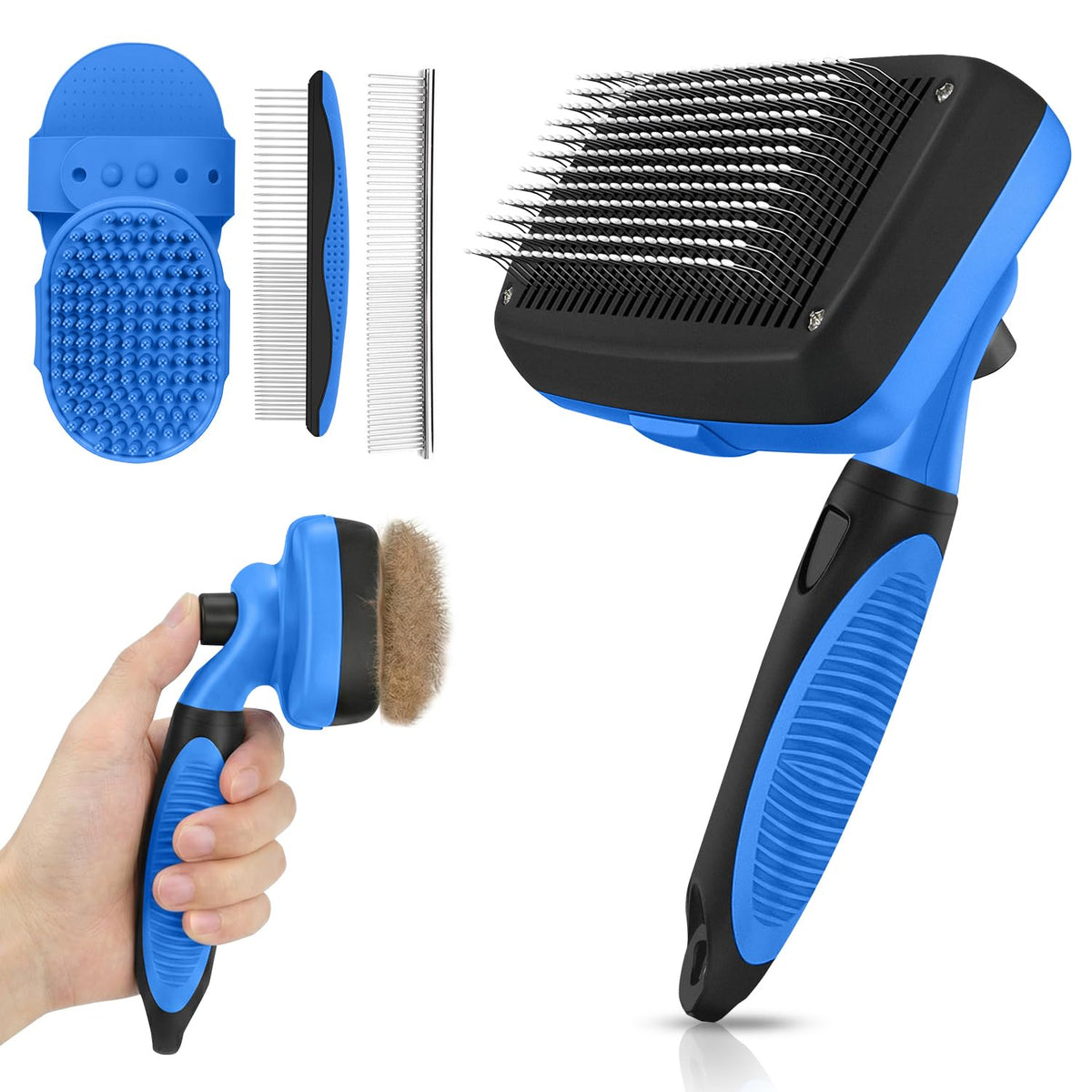 AUSRKI 5-in-1 Pet Grooming Kit