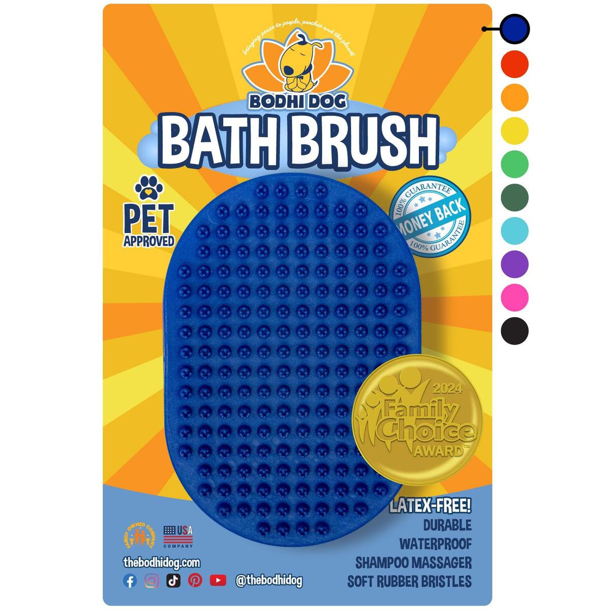 Pet Shampoo Brush