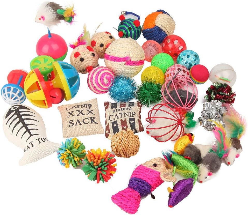 Fashion's Talk 20 Piece Cat Toy Set