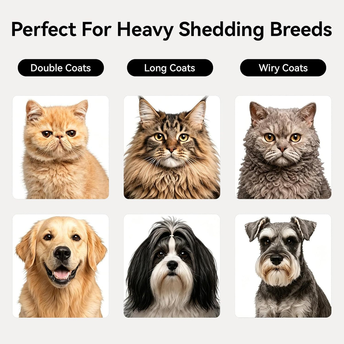 Aumuca Undercoat Rake for Dogs and Cats