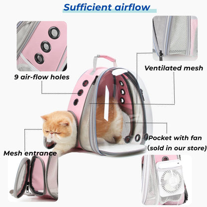 LOLLIMEOW Pink Expandable Bubble Backpack