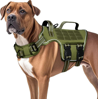 RunFido Tactical Harness for Large Dogs