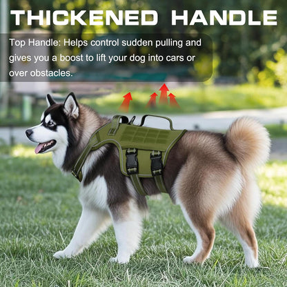 RunFido Tactical Harness for Large Dogs