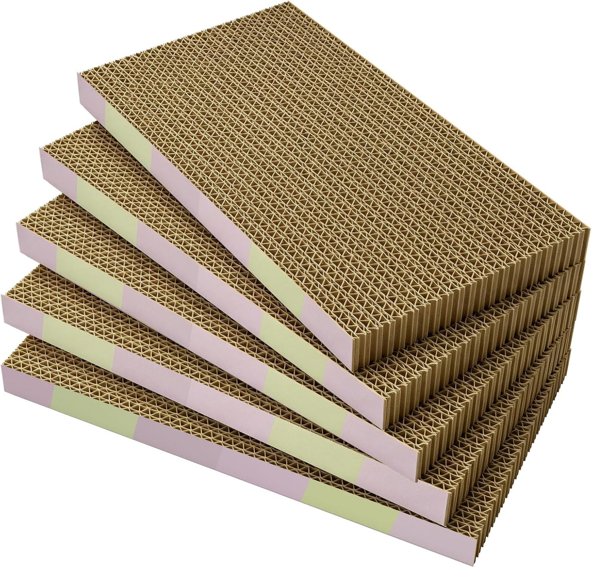 KISENG 5-Pack Reversible Cat Scratch Pads
