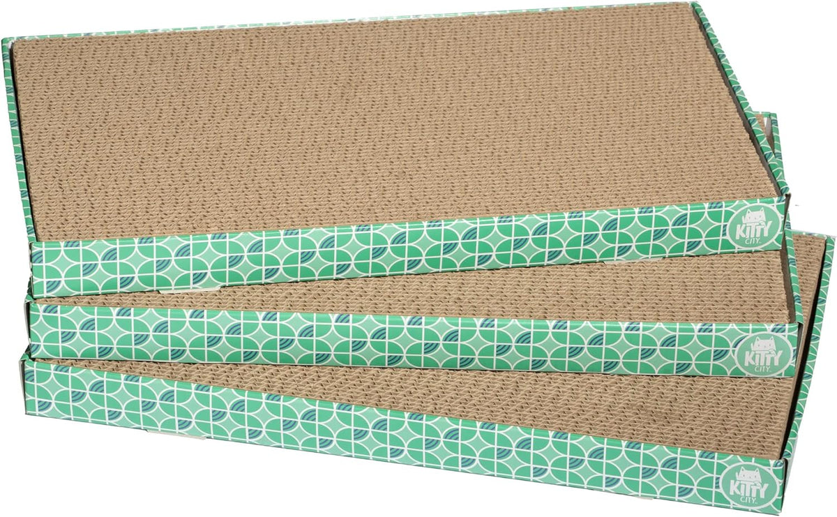 Kitty City 3-Pack XL Cat Scratcher Pads