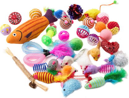 Fashion's Talk 20 Piece Cat Toy Set