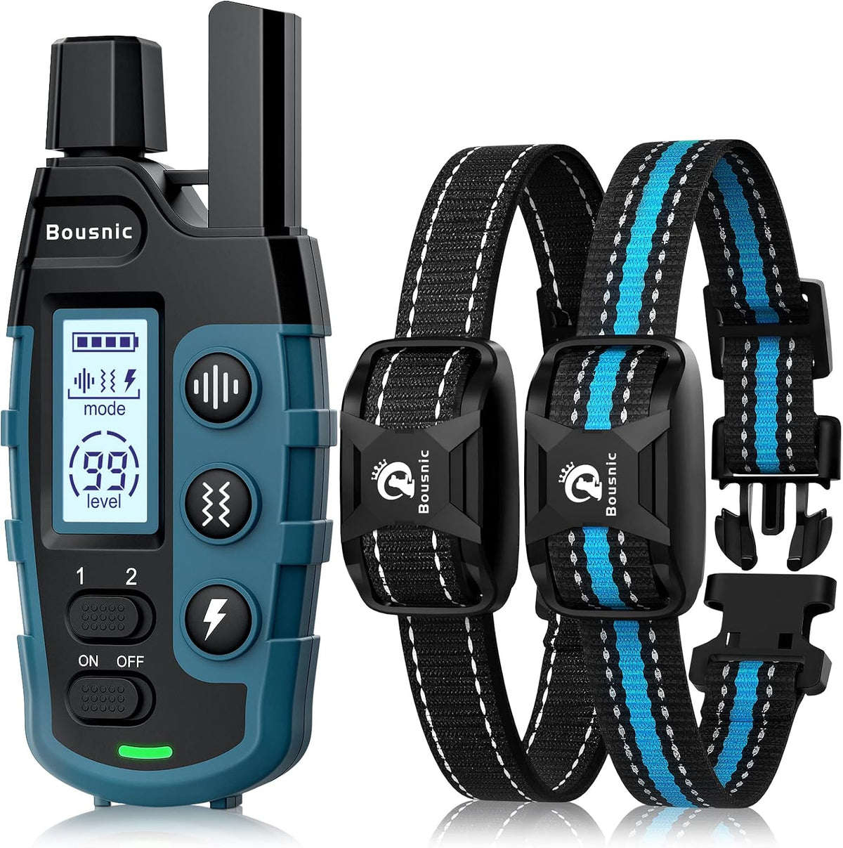 BOUSNIC Remote Training Collars for 2 Dogs