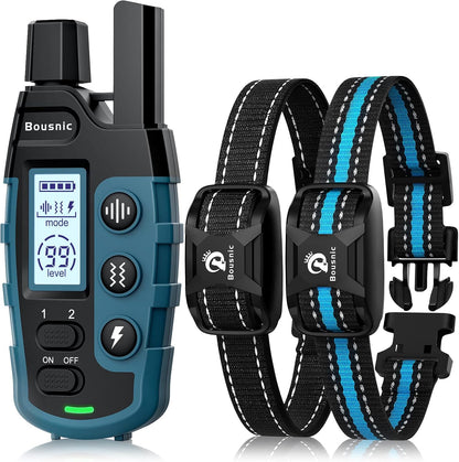 BOUSNIC Remote Training Collars for 2 Dogs