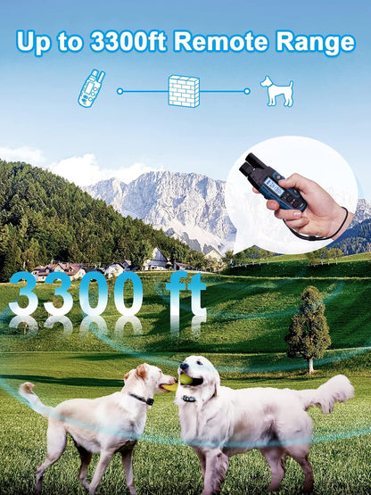 BOUSNIC Remote Training Collars for 2 Dogs