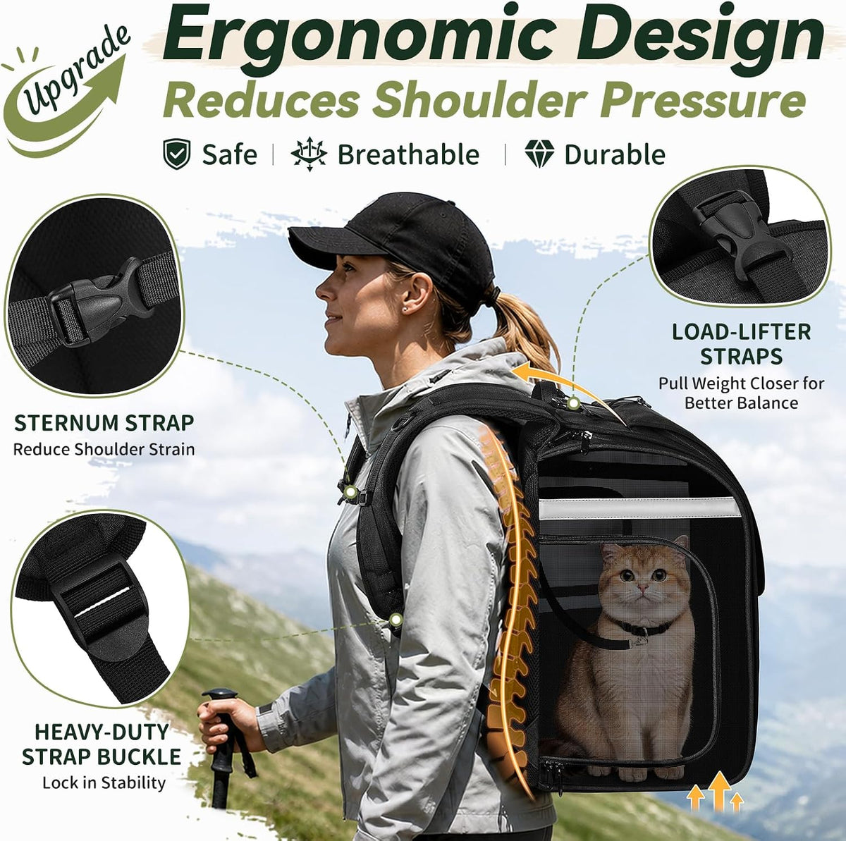 Apollo Walker Cat Carrier Backpack